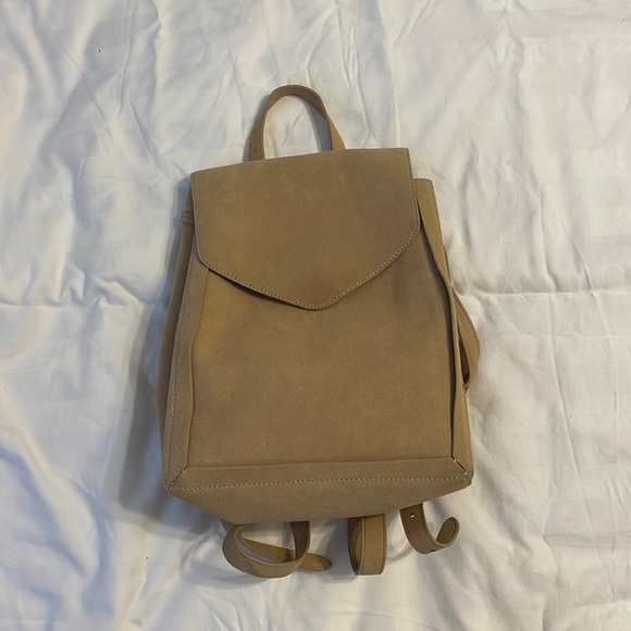 LOEFFLER RANDALL LEATHER SUEDE BACKPACK - Picture 2 of 16